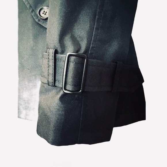 COACH ~ Women’s black double breast button up classic utility jacket size XS - Picture 10 of 10